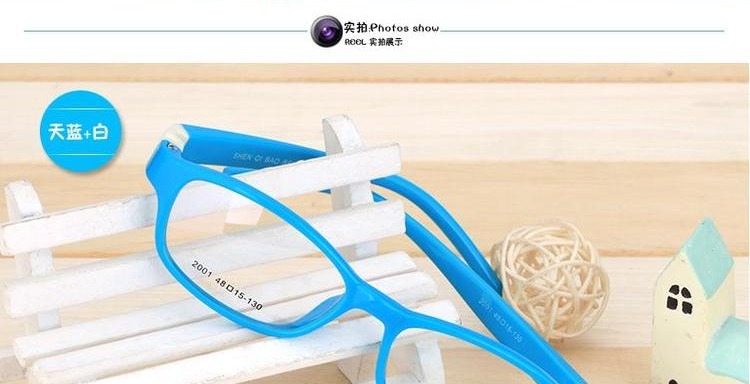 Kính siêu mỏng TR90 khung kính nam Trẻ em nam và nữ chống ngã Mô hình kính viễn thị viễn thị kinh can