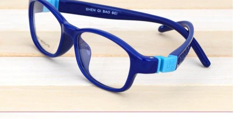 Kính siêu mỏng TR90 khung kính nam Trẻ em nam và nữ chống ngã Mô hình kính viễn thị viễn thị