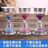 Таймер для песочных часов, детская бутылка с зыбучим песком против падения, 30/60 минут, подарок на полчаса, персонализированные креативные украшения