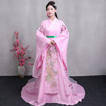 New Han Dynasty clothing Imperial Concubine tail long skirt Chinese style palace Queen performance clothing film and television drama Tang Dynasty photo uniform