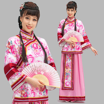 Chinese-style improved bridesmaid group Xiuhe toast clothing film and television drama Republic of China young grandmother Qing Dynasty Fujin