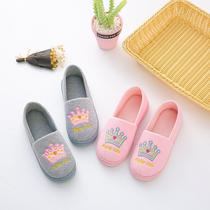 Confinement shoes maternity shoes maternity slippers bags spring summer and autumn soft-soled indoor slippers for home use