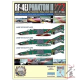 ①dxmdecal 01-7138 1/72 JASDF RF-4EJ 501 кв.