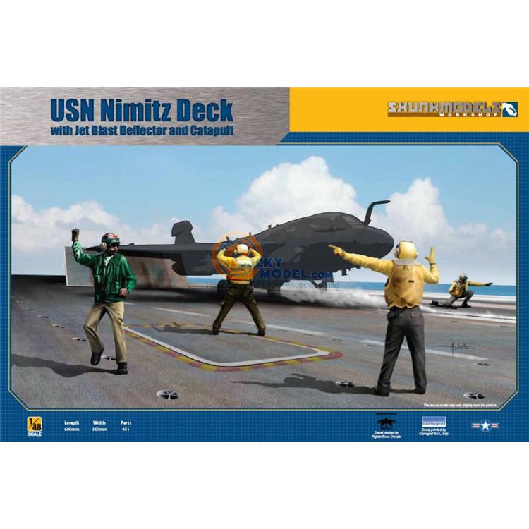 ① Skunk Models Sw-48020 1/48 U.S. Aircraft Carrier Flight Deck Display Stand ① Skunk Models Sw-48020 1/48 U.S. Aircraft Carrier Flight Deck Display Stand
