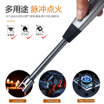 Gas stove pulse igniter USB charging long handle ignition gun Kitchen gas stove electronic arc lighter