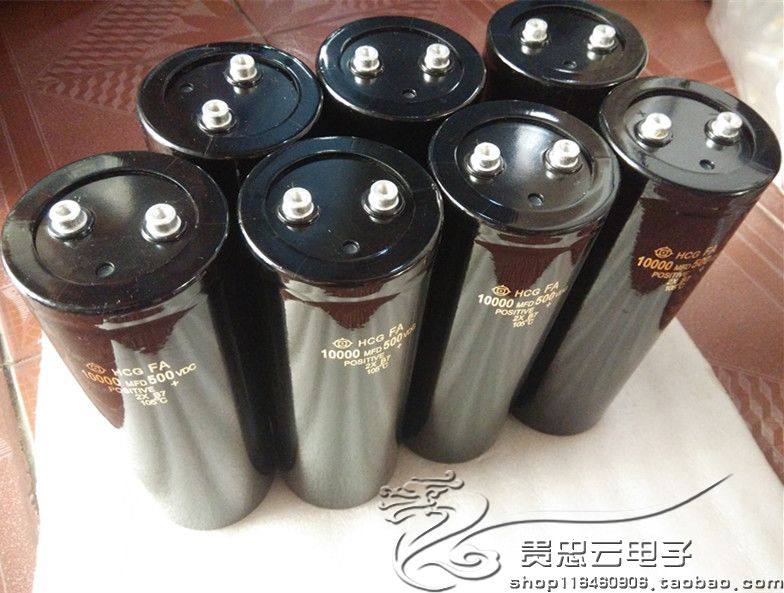 Inverter Hitachi screw foot 500V10000UF 450V10000UF OPT beauty instrument capacitor