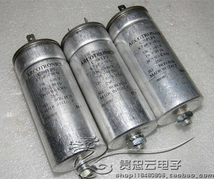 Italy AV ARCOTRONICS 640V4 7UF with water sound high-voltage bile machine fever oil-immersed capacitor