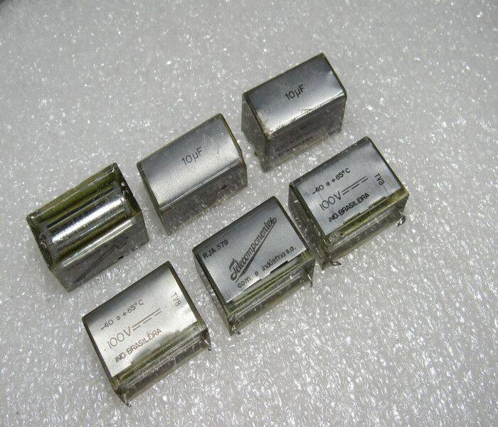 Sweden RIFA JELECOMPONENTES 100V10UF 106 transparent non-polar frequency division film capacitor