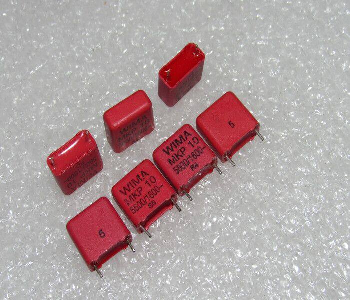 Germany WIMA Red Weima MKP10 1600V5600PF 562J P10 Copper Foot Fever Film Capacitor