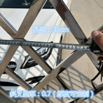 Removable telescopic fence Site Safety Clearance Bar Stainless Steel Folding Guard Rail Rod Nursery Flex Fence