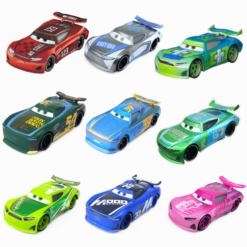 子供用合金おもちゃの車カーズ 3 新しいスタイルのレーシングボックスコンテナ輸送トラックおもちゃの車
