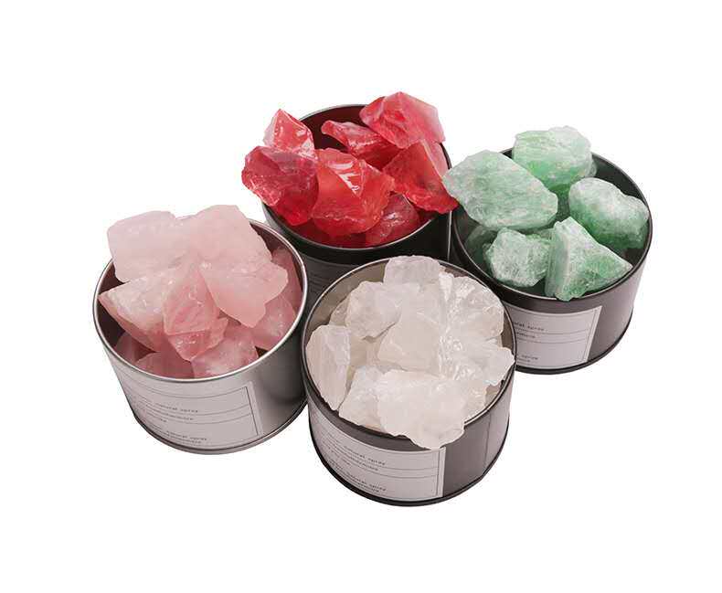 Buy 2 get 1 free natural crystal raw stone fire-free aromatherapy essential oil diffuser stone to purify air and help sleep, home decoration with can