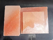 Himalayan rock salt brick natural rose salt plate sweat steam room can be customized imported from Pakistan