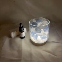 Crystal expanded stone night light without fire aromatherapy essential oil home bedroom lasting fragrance gift