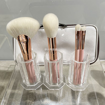 (Spot) Japanese Special Cabinet White Fengtang 2022 Spring Limited Honey Peach Original Wood Color Makeup Brush Suit Sleeve Brush