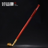 Старомодная ониксовая латунная курительная трубка ручной работы из сандалового дерева из провинции Юньнань