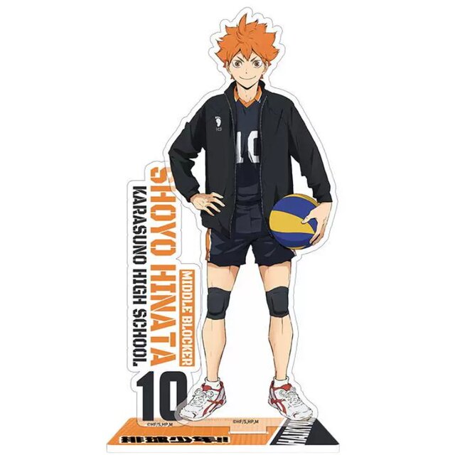 Volleyball Boys ຂອງແທ້ Peripheral Acrylic Standing Sign Shoyang ແລະ Kawa Tetsu Animation ສອງມິຕິຂອງແທ້