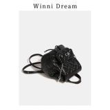 卢小火 Портативный небольшой рюкзак, цепь, сумка через плечо, в стиле Шанель, на цепочке