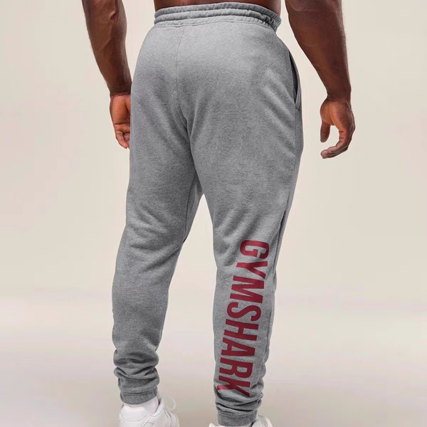 Gym Men's Sports Pants Joggers Gym Muscle Bodybuilding Casual Pants Cotton Printed Long Pants