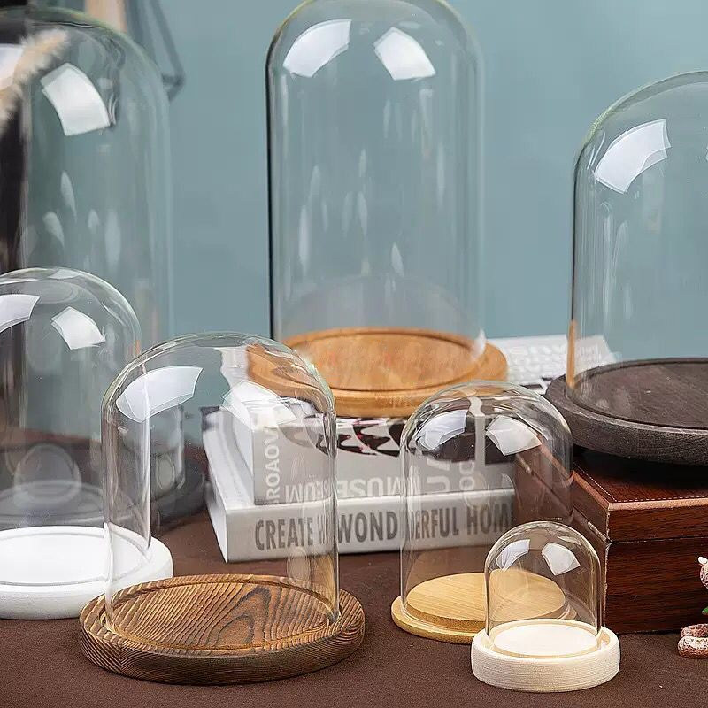 Personality Custom Clay Man Glass Hood Custom Routine With Lamp