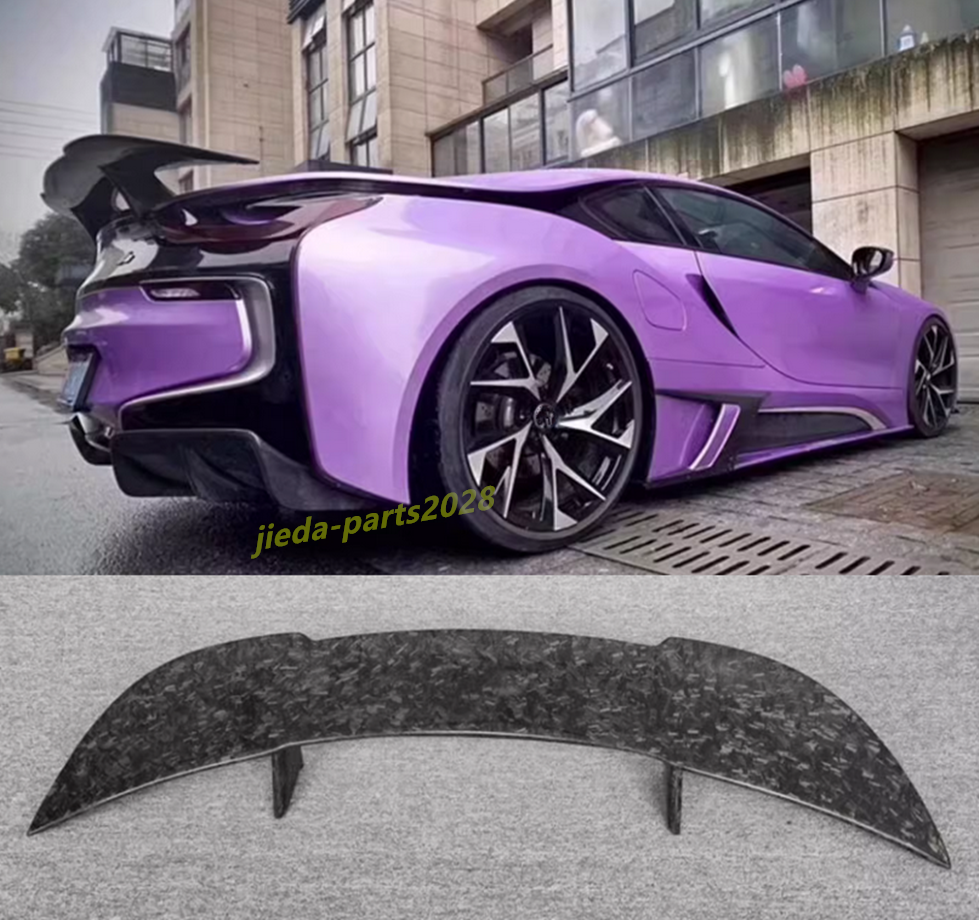 For BMW i8 2014-2020 TOP Style Forge Carbon Fiber Rear Trunk