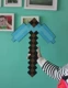 Ngọn đuốc MineCraft có thể sáng Đèn LED có thể đứng thẳng có thể treo tường đèn trang trí trò chơi đèn đuốc ngoại vi - Game Nhân vật liên quan