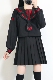 (Red Demon) Xiaoxuan gốc ngày Halloween jk Uniform Thủy thủ Uniform Ples Nhiệt độ Cao đẳng Gió Set cao