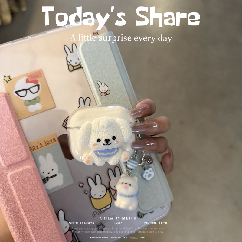 Cute Japanese and Korean Style Case Suitable for Realme Buds Air 6 5 Pro Bluetooth Earphones, Air2Pro Soft Case, T300 T100 T110 Girl Budsairq2S 3Neo Protective Cover