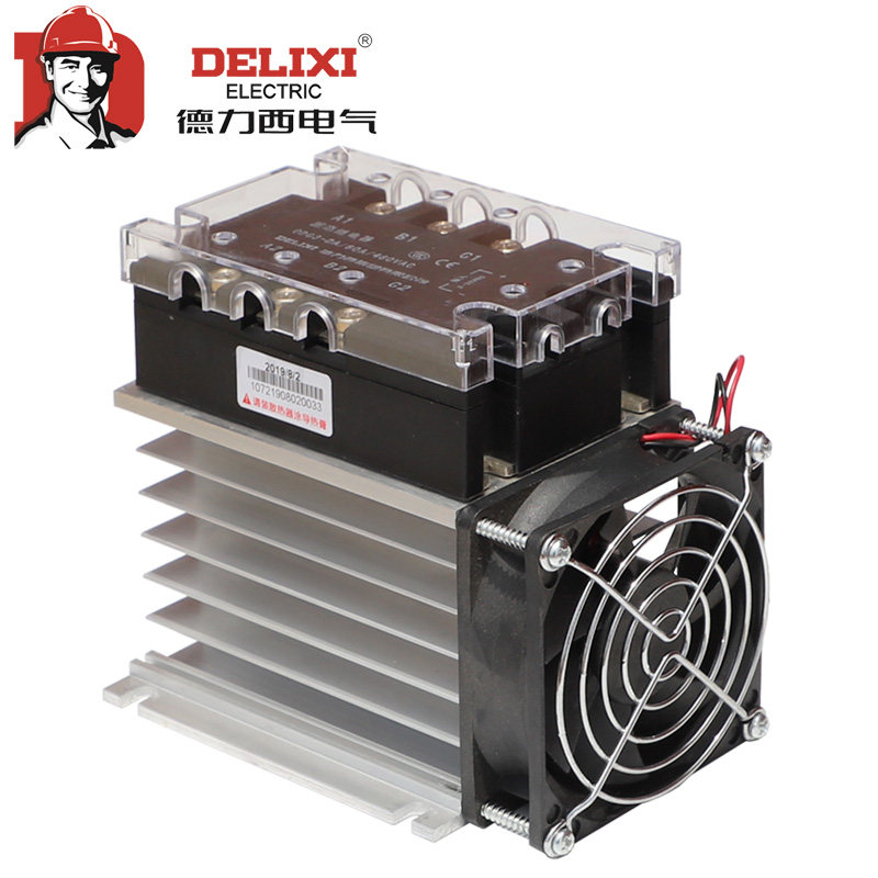 Delixi three-phase solid state relay CDG3-DA 80A 40A 25A 60A