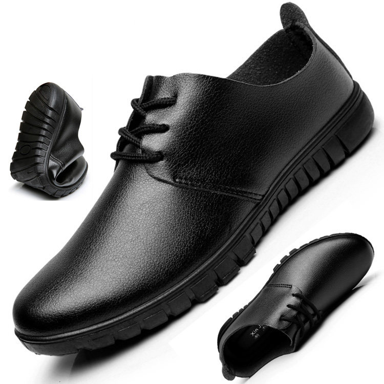 黑色男士英伦商务正装英伦男工作英伦男韩版皮鞋休闲男鞋春季潮鞋