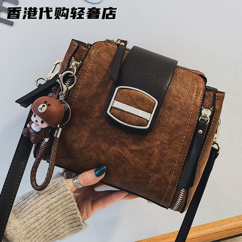 Ретро сумка на одно плечо, ремешок для сумки, Франция, коллекция 2023, премиум класс, из натуральной кожи, тонкий ремешок