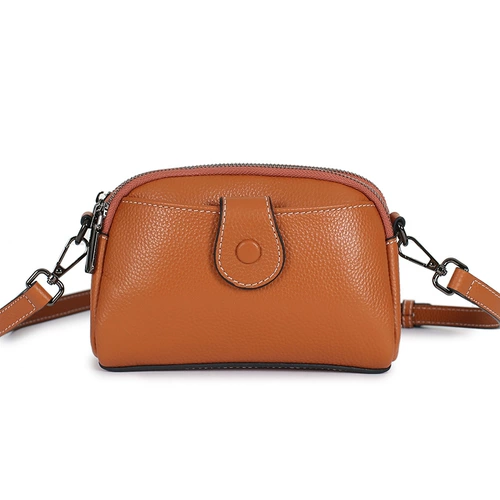 Сумка на одно плечо, небольшая сумка, сумка через плечо, из натуральной кожи