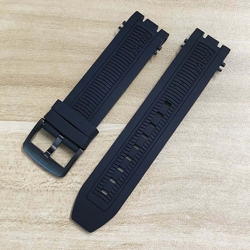 Suitable for Tissot Racing Series Rubber Watch Strap T115417A Men's 22mm Watch Accessories T115 Silicone Watch Strap