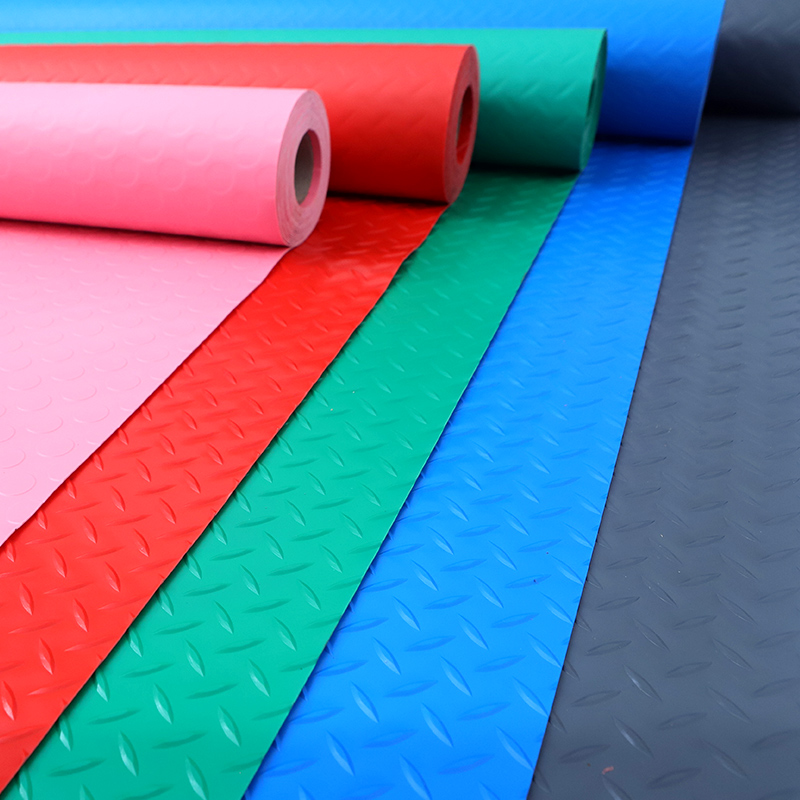 Floor mat PVC plastic carpet waterproof foot mat door mat large area toilet kitchen hotel wear-resistant bathroom non-slip mat