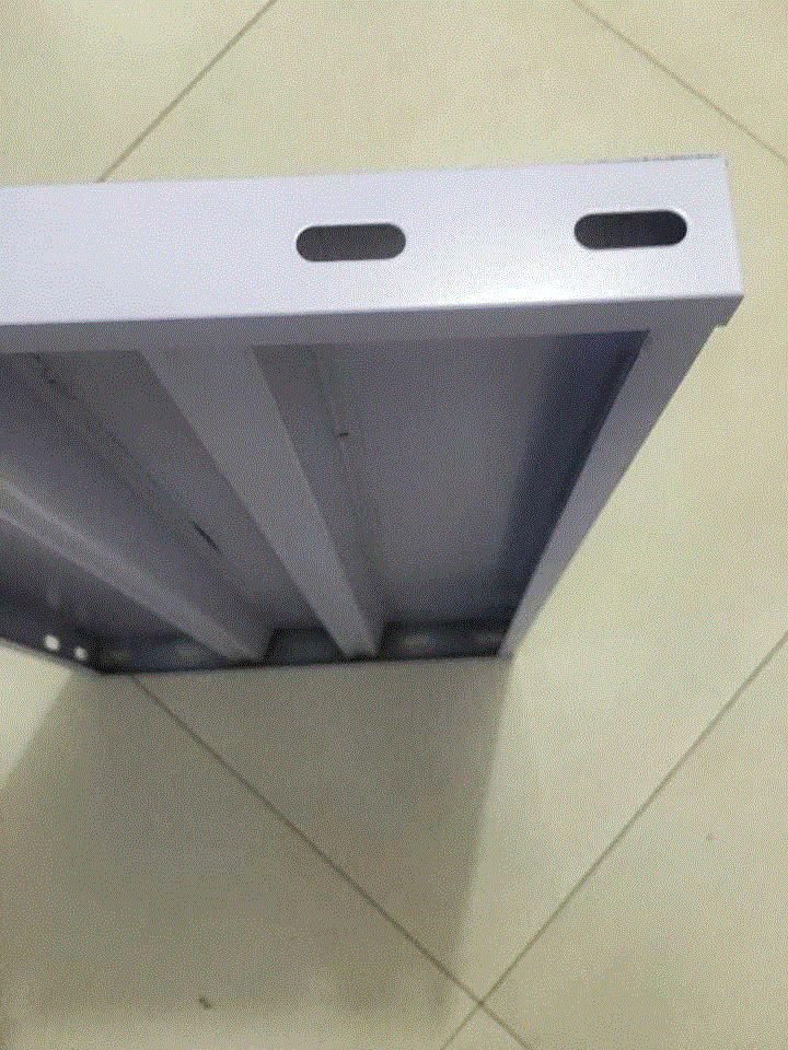 DIY组合角钢货架 自产角钢条仓储货架加厚层板角钢材料家用置物架