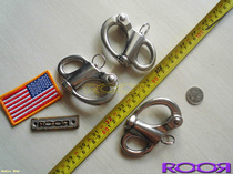 Magnesium SEAL fast release safety buckle pure 304 stainless steel quick open buckle (extra large)