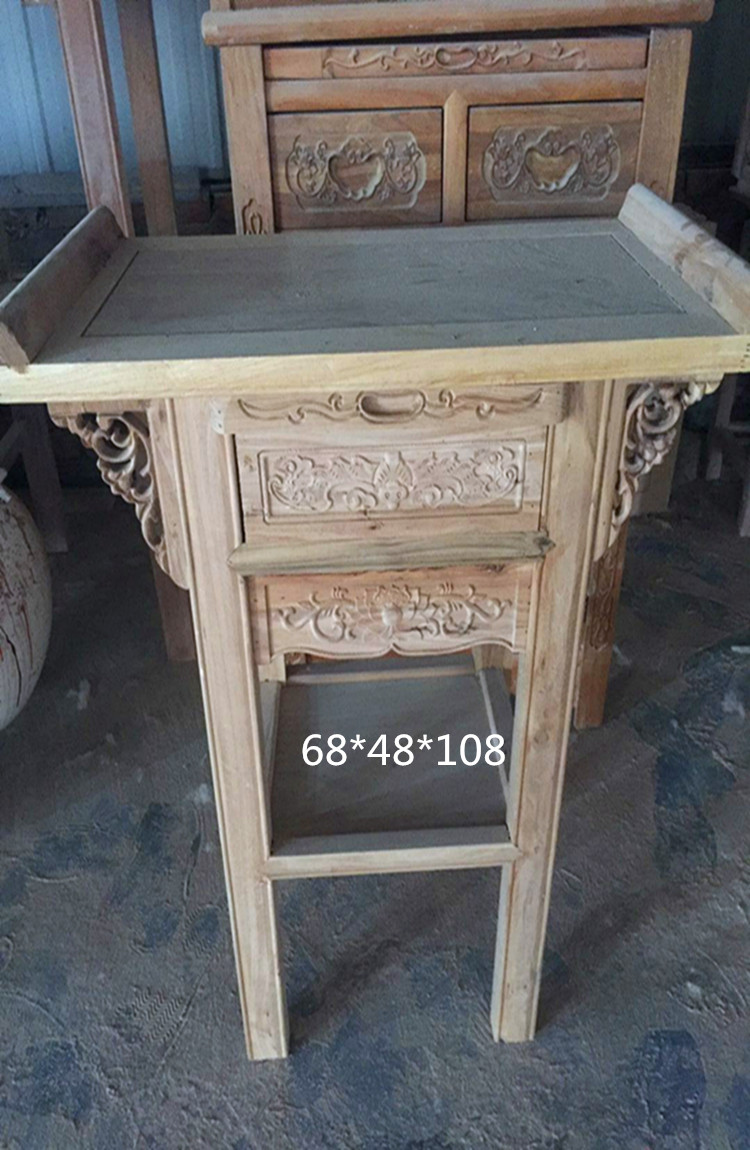 Fortuna cho chiếc bàn cho ngôi nhà của Đức Phật bằng gỗ chắc chắn - Bàn bàn gỗ xếp