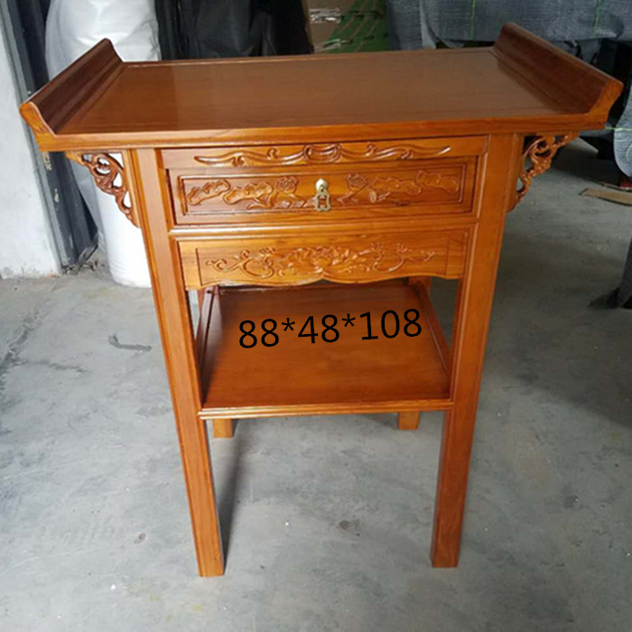 Fortuna cho chiếc bàn cho ngôi nhà của Đức Phật bằng gỗ chắc chắn - Bàn bàn gỗ xếp