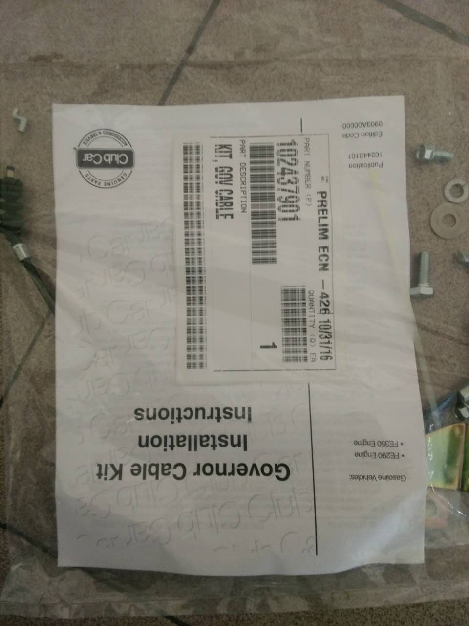 clubcar ball car accessories 102336001102437901 throttle line golf pick-up truck throttle pull-Taobao