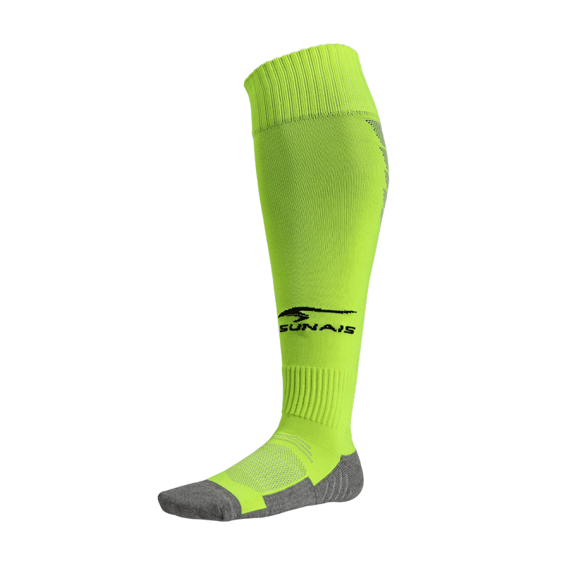 Kindergarten baby small code football socks 3 years 4 years 5 years 6 years 6 years Children non-slip professional football ball socks fluorescent green