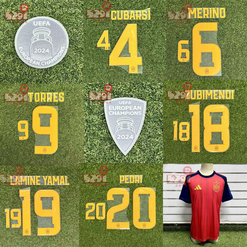5291 Football Spain 2026 Home Jersey with Printing Jn4390