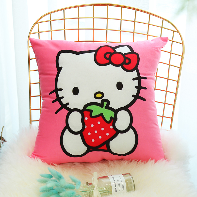 Xin chào kt Hello Kitty dễ thương phim hoạt hình gối hellokitty mèo sofa gối đệm món quà con