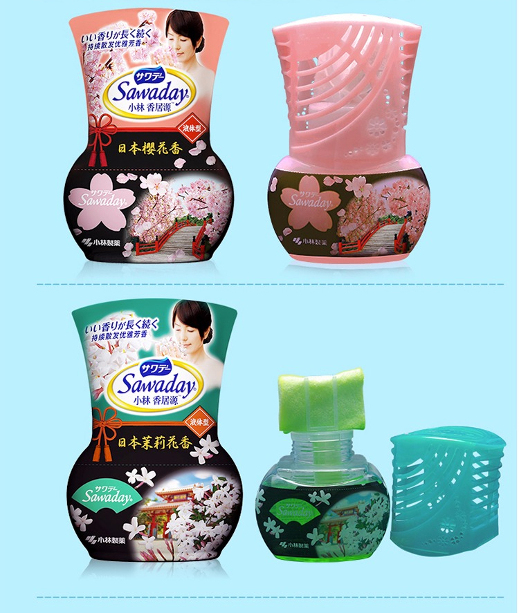 Kobayashi Dược Xiangjuyuan Không khí trong lành Hương thơm trong nhà Chất lỏng hương liệu gia dụng Nhà vệ sinh Phòng tắm khử mùi - Trang chủ chai tẩy bồn cầu
