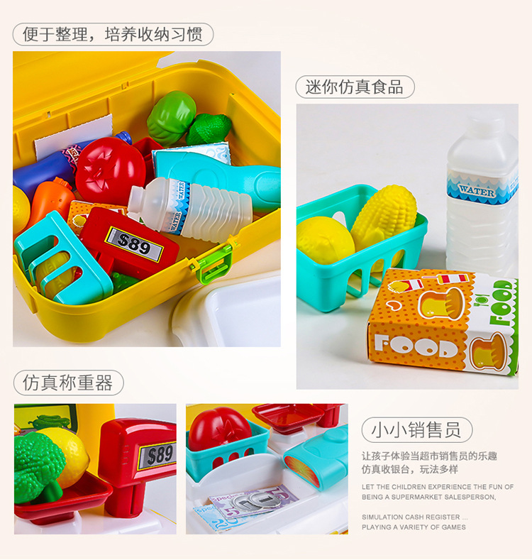 Trẻ em chơi nhà đồ chơi ba lô cậu bé cô gái túi thú cưng bộ đồ ăn nhà bếp dụng cụ trang điểm bác sĩ đóng vai bộ đồ chơi nhựa