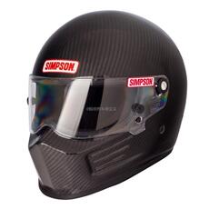 Кепка 美国原装simpson bandit 全碳纤维 fia认证防火赛车头盔