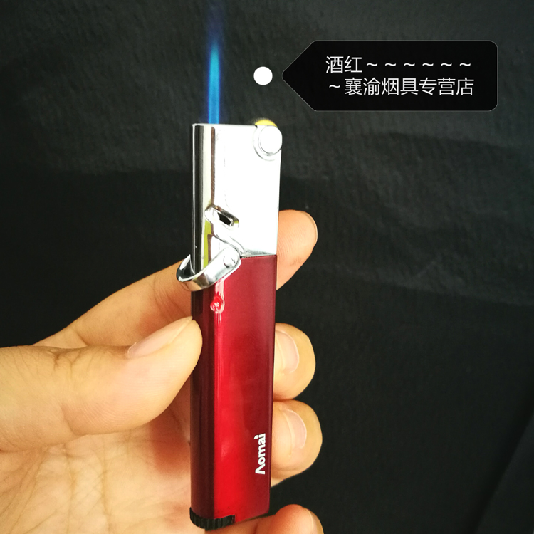 Đá mài thẳng vào gió nhẹ hơn người đàn ông bơm hơi Máy chữa cháy chữ ký cá nhân chữ sáng tạo hộp quà tặng phụ nữ quẹt dupont
