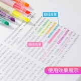 Флуоресцентный обучающий желтый вместительный и большой маркер для школьников, широкая цветовая палитра