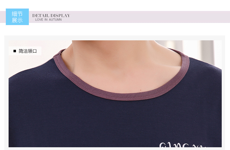 Mùa xuân và mùa thu và mùa đông mới cotton nam XL đồ ngủ dài tay hoạt hình phù hợp với thanh niên phục vụ nhà có thể được mặc đồ bộ ống suông