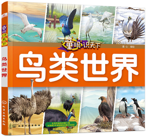 正版书籍鸟类世界 作者童心编绘的书 化学工业出版社 9787122320858书号开学季