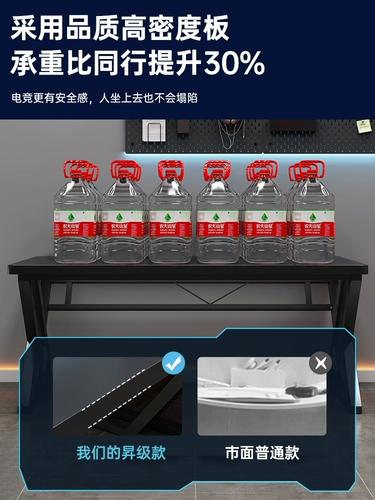 Двойной компьютерный стол, настольный домашний стол для киберспорта, длинный стол для спальни, простой приставной столик для пары, верстак